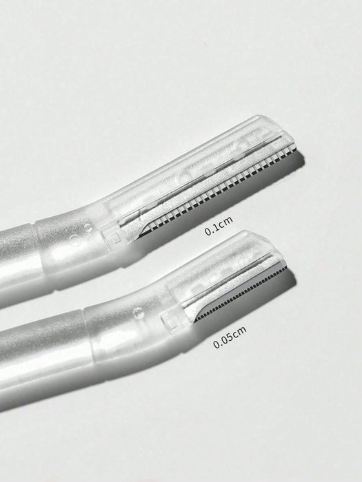 SHEIN Juego de 4 maquinillas de afeitar profesionales para cejas, recortador de cejas - Quierox - Tienda Online