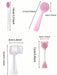 Shein Juego de 4 piezas de cepillo de limpieza facial de silicona multifuncional - Quierox - Tienda Online