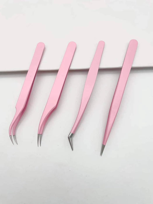 Shein Juego de 4 rizadores de pestañas rosas - Quierox - Tienda Online