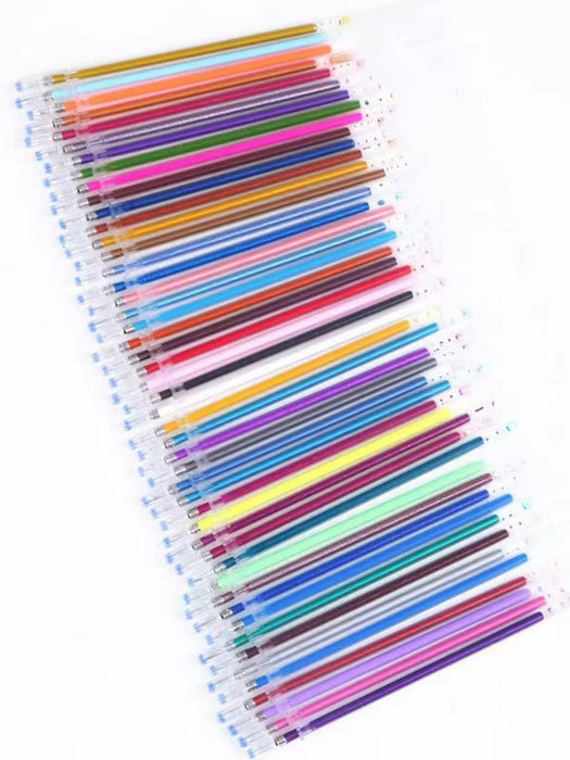 SHEIN Juego de 48 piezas de bolígrafos Flash, recambio de plumas de Gel - Quierox - Tienda Online