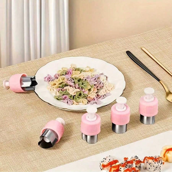 SHEIN Juego de 5 Cortadores de Galletas de Frutas y Mariposas - Quierox - Tienda Online