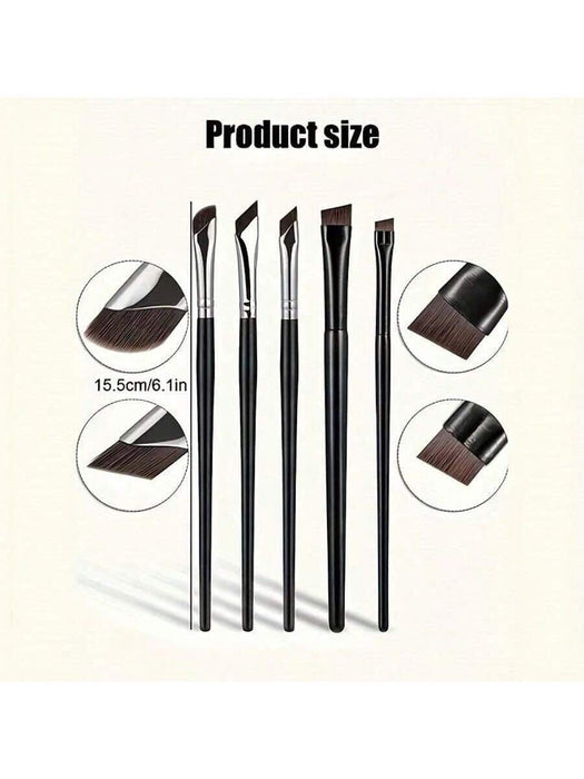 Shein Juego de 5 pinceles de maquillaje de ojos de precisión - Quierox - Tienda Online