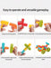 Shein Juego de 50 piezas de bloques de construcción de tuberías de agua Montessori - Quierox - Tienda Online