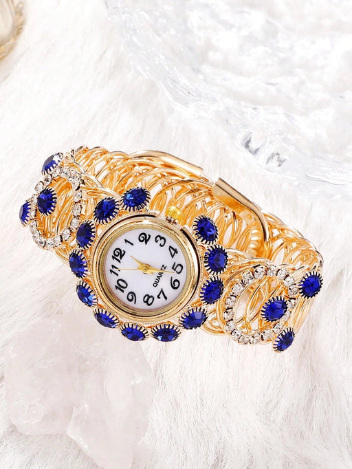 SHEIN Juego de 6 relojes de cuarzo con diamantes de imitación - Quierox - Tienda Online