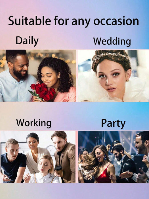 Shein Juego de 7 pares de pestañas postizas de rizo en forma de D, de aspecto natural, transparentes, con tallo cruzado - Quierox - Tienda Online