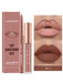 SHEIN Juego de Delineador Labial y Pintalabios Líquido, Resistente al Agua y Sudoración - Quierox - Tienda Online