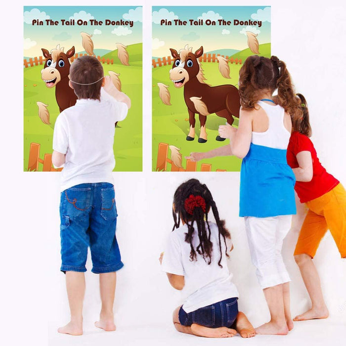 SHEIN Juego de fiesta con 30 piezas de cola grande de juegos de burro para niños - Quierox - Tienda Online