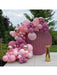 Shein Kit de arco de guirnalda de flores de globos rosas de 113 piezas - Quierox - Tienda Online