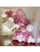 Shein Kit de arco de guirnalda de flores de globos rosas de 113 piezas - Quierox - Tienda Online