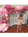 Shein Kit de arco de guirnalda de flores de globos rosas de 113 piezas - Quierox - Tienda Online