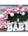 Shein Kit de arco de guirnalda de flores de globos rosas de 113 piezas - Quierox - Tienda Online