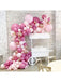 Shein Kit de arco de guirnalda de flores de globos rosas de 113 piezas - Quierox - Tienda Online