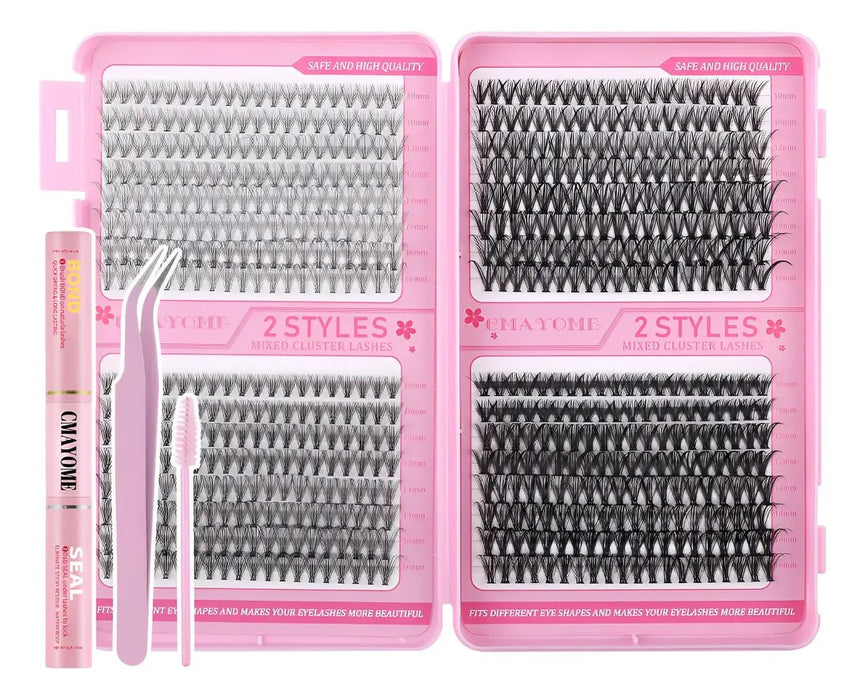 SHEIN Kit de extensiones de pestañas MEM de 640 piezas - Quierox - Tienda Online