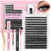 SHEIN Kit de extensiones de pestañas Venuspearl Lash Clusters - Quierox - Tienda Online