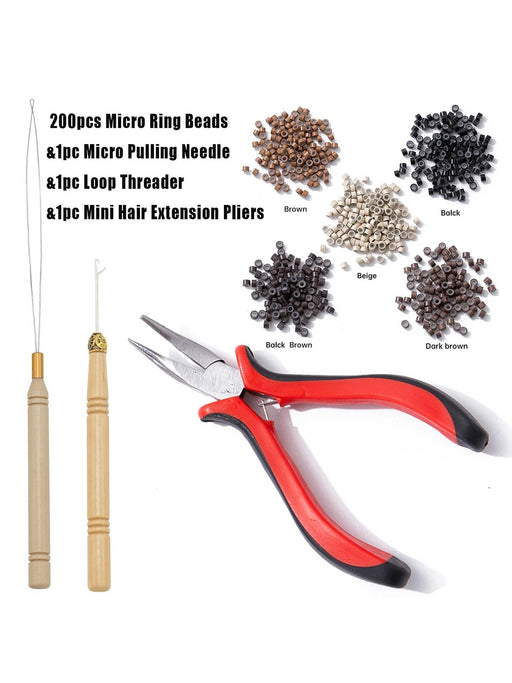 Shein Kit de herramientas para extensiones de cabello - Quierox - Tienda Online