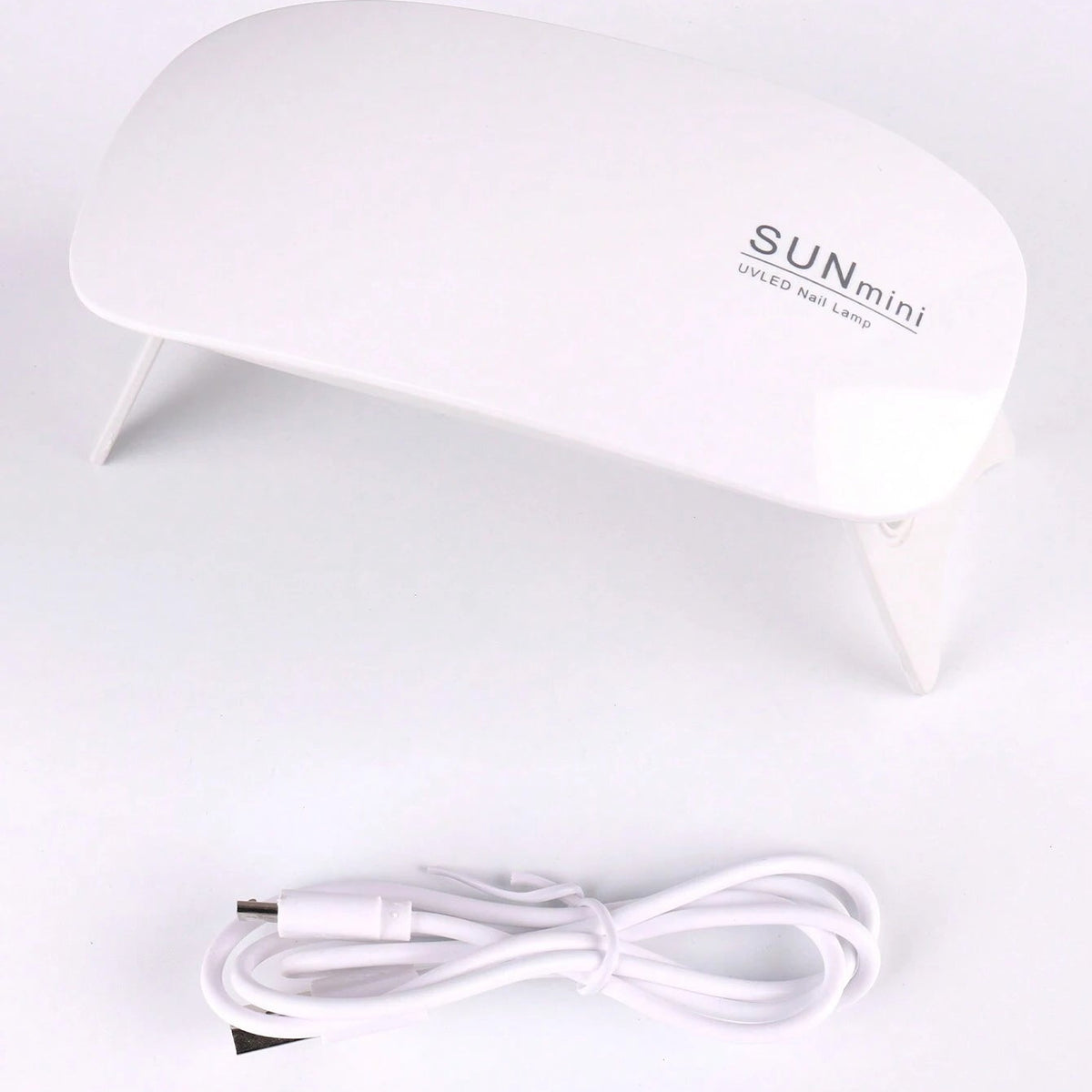 Shein Lámpara de uñas portátil con luz LED UV