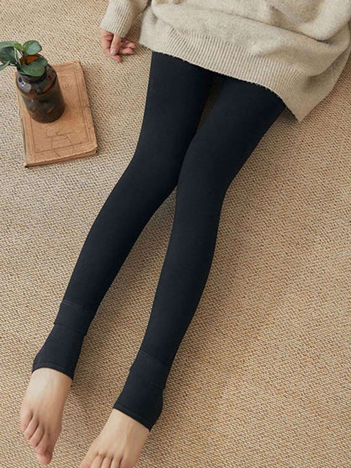 Shein Leggings ajustados con forro térmico para mujer DAZY, versátiles y adelgazantes - Quierox - Tienda Online