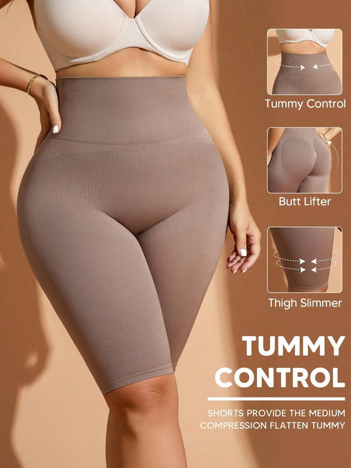 SHEIN Leggings de cintura alta con banda ancha de la cintura - Quierox - Tienda Online