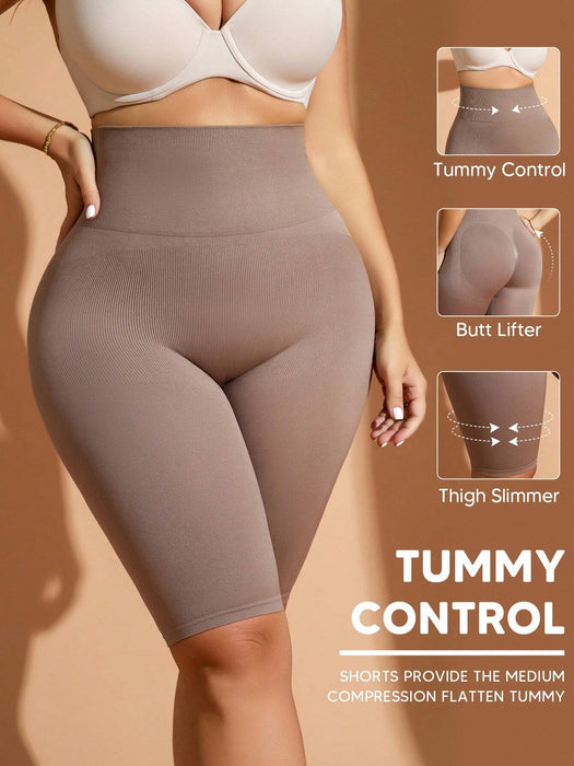 SHEIN Leggings de cintura alta con banda ancha de la cintura - Quierox - Tienda Online