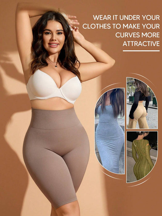 SHEIN Leggings de cintura alta con banda ancha de la cintura - Quierox - Tienda Online
