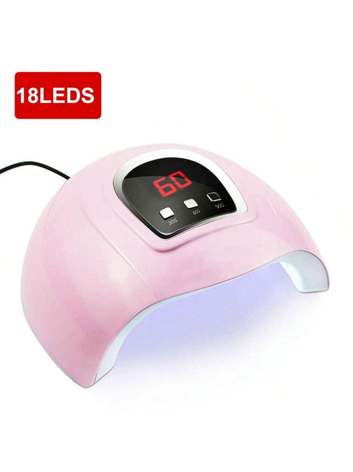 Shein LIMEGIRL 1PC Lámpara de uñas LED UV Lámpara de 18 LED - Quierox - Tienda Online