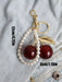 SHEIN Llavero elegante con forma de cereza y colgante de resina brillante (1 unidad) - Quierox - Tienda Online