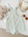 SHEIN LMoss Kids Peto de bebé niño de verano con estampado a cuadros - Quierox - Tienda Online