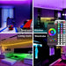 Shein Luces de tira LED USB con control remoto de 44 teclas y control de aplicación 15m/50ft - Quierox - Tienda Online