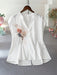 SHEIN LUNE Blusa sin mangas de talla grande con apliques florales en 3D y escote - Quierox - Tienda Online