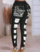 SHEIN LUNE Pantalones ajustados de mezclilla con efecto desgastado - Quierox - Tienda Online