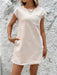 SHEIN LUNE Vestido de verano con cuello redondo mangas caídas bolsillos y tejido jacquard texturizado - Quierox - Tienda Online