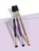 Shein MAANGE 3 piezas Set de cepillos de cejas de doble terminación profesional, herramientas de maquillaje con fibras suaves - Quierox - Tienda Online