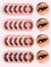 SHEIN MAGEFY 20 pares de pestañas postizas naturales de estilo mixto, pestañas gruesas, rizadas y voluminosas - Quierox - Tienda Online