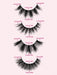 SHEIN MAGEFY 20 pares de pestañas postizas naturales de estilo mixto, pestañas gruesas, rizadas y voluminosas - Quierox - Tienda Online
