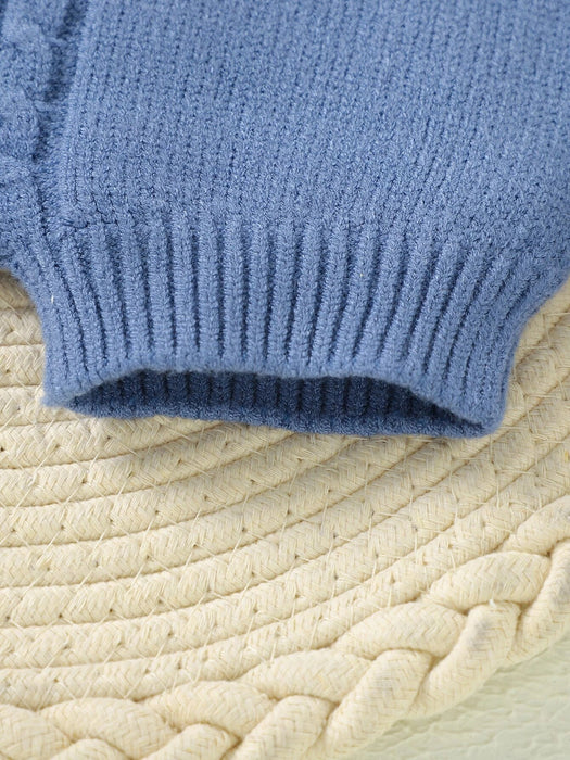 Shein Mameluco de punto de ochos para bebé sin camiseta - Quierox - Tienda Online