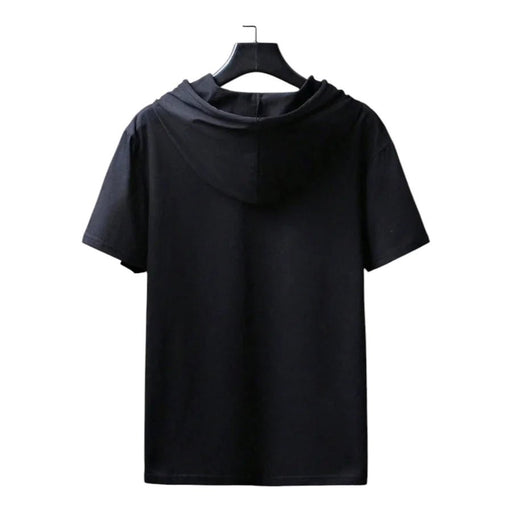 Shein Manfinity Camiseta de manga corta con capucha de anime Rikuya - Quierox - Tienda Online