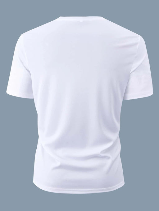 Shein Manfinity Homme Camiseta con estampado de letras para hombre - Quierox - Tienda Online