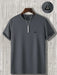 SHEIN Manfinity Homme Camisetas para hombres ajustadas de cuello redondo - Quierox - Tienda Online