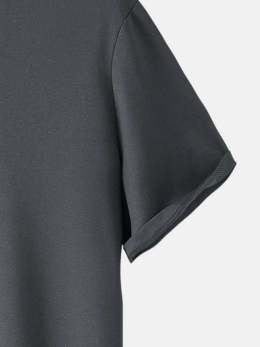 SHEIN Manfinity Homme Camisetas para hombres ajustadas de cuello redondo - Quierox - Tienda Online