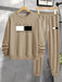 SHEIN Manfinity Homme Conjunto de dos piezas para hombre con sudadera y pantalón - Quierox - Tienda Online