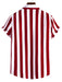 SHEIN Manfinity Homme Hombres Camisa de rayas verticales con botón - Quierox - Tienda Online