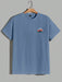 SHEIN Manfinity RebelGame Playera de manga corta de punto para hombre - Quierox - Tienda Online