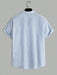 SHEIN Manfinity RelaxMax Camisa informal de manga corta con botones y rayas - Quierox - Tienda Online