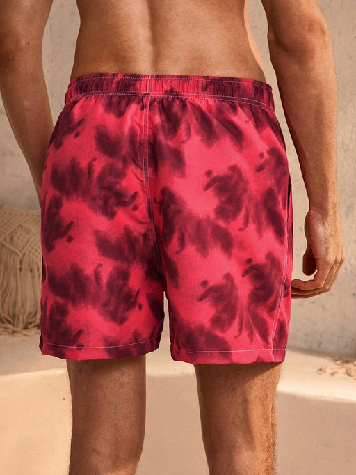 SHEIN Manfinity Swimmode 1 pieza Shorts de playa con cordón delantero - Quierox - Tienda Online