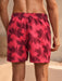 SHEIN Manfinity Swimmode 1 pieza Shorts de playa con cordón delantero - Quierox - Tienda Online
