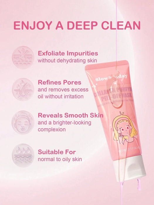 SHEIN Máscara exfoliante purificadora de colágeno Slow Sunday - Quierox - Tienda Online