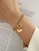 Shein MECYLIFE 1 pulsera de acero inoxidable con detalle de colgante de corazón para mujer - Quierox - Tienda Online