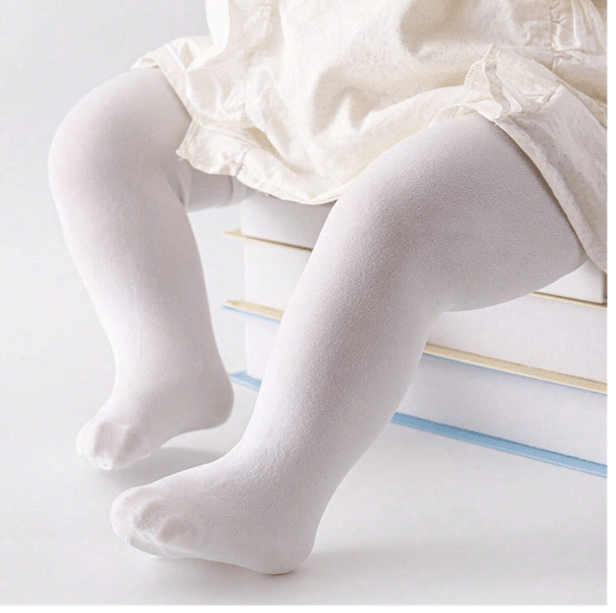 SHEIN Medias de terciopelo de color liso con alta elasticidad para niñas - Quierox - Tienda Online