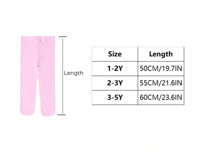 SHEIN Medias de terciopelo de color liso con alta elasticidad para niñas - Quierox - Tienda Online