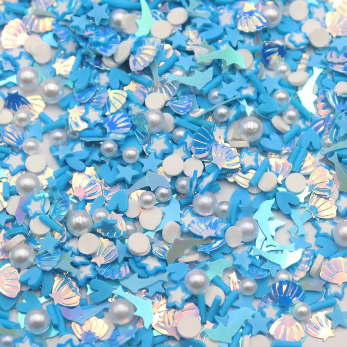 Shein Mezcla de relleno de PVC para manualidades, con temática oceánica - Quierox - Tienda Online